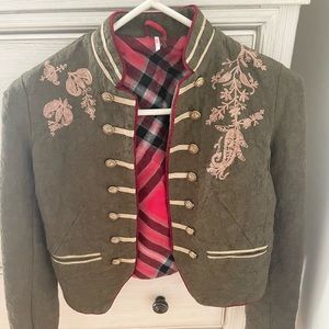 Free People Military Jacket